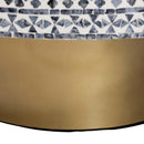 Mosaic Capiz Shell Coffee Table | Bali Loom Idra | Oroatrade.com