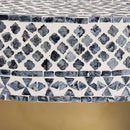 Mosaic Capiz Shell Coffee Table | Bali Loom Idra | Oroatrade.com