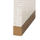 White Capiz Shell Accent Tables 3 | Bali Loom Carlyn | Oroatrade.com