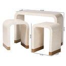 White Capiz Shell Accent Tables 3 | Bali Loom Carlyn | Oroatrade.com