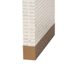 White Capiz Shell Console Table | Bali Loom Carlyn | Oroatrade.com