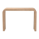 Woven Jute Japandi Console Table | Bali Loom Eviana | Oroatrade.com
