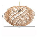 Jute Spiral Pendant Lamp | Bali Loom Enola | Oroatrade.com