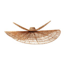 Woven Jute Floral Pendant Lamp | Bali Loom Theanna | Oroatrade.com