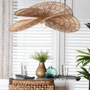 Woven Jute Floral Pendant Lamp | Bali Loom Theanna | Oroatrade.com