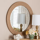 Woven Rope Round Mirror | Bali Loom Nieva | Oroatrade.com