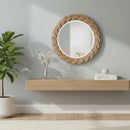 Braided Rope Round Boho Mirror | Bali Loom Romana | Oroatrade.com