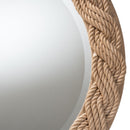 Braided Rope Round Boho Mirror | Novi Living Romana