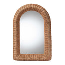 Arched Wicker Wall Mirror | Novi Living Brisia