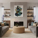 Woven Jute Boho Coffee Table | Bali Loom Lapis | Oroatrade.com