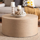 Woven Jute Boho Coffee Table | Bali Loom Lapis | Oroatrade.com