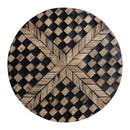 Diamond Pattern Bamboo End Table | Bali Loom Paulo | Oroatrade.com