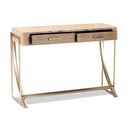 2-Drawer Wooden Console Table | Novi Living Lafoy