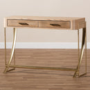 2-Drawer Wooden Console Table | Novi Living Lafoy