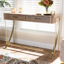 2-Drawer Wooden Console Table | Novi Living Lafoy