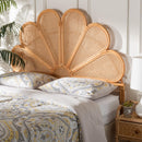 Rattan Queen Size Headboard | Bali Loom Flower | Oroatrade.com