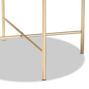 Round Marble End Table | Bali Loom Maddock | Oroatrade.com