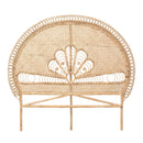 Rattan Bohemian Quuen Size Headboard | Bali Loom Marlette | Oroatrade.com