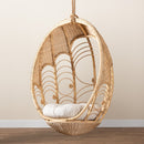 Woven Indoor Semi Outdooor Rattan Hanging Chair | Bali Loom Umika | Oroatrade.com