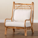 Lattice Rattan Accent Chair | Bali Loom Helina | Oroatrade.com