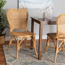 Natural Rattan Dining Chair | Bali Loom Irene | Oroatrade.com