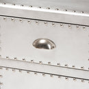 Silver Industrial Storage Cabinet | Bali Loom Serge | Oroatrade.com