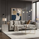 Silver 3 Drawer End Table | Bali Loom Armel | Oroatrade.com