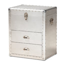 Silver Industrial Storage Cabinet | Bali Loom Serge | Oroatrade.com