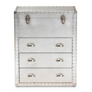 Silver Industrial Storage Cabinet | Bali Loom Serge | Oroatrade.com