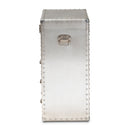 Silver Industrial Storage Cabinet | Bali Loom Serge | Oroatrade.com