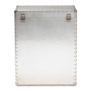 Silver Industrial Storage Cabinet | Bali Loom Serge | Oroatrade.com