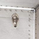 Silver Industrial Storage Cabinet | Bali Loom Serge | Oroatrade.com