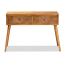Wooden 2 Drawer Console Table | Bali Loom Mae | Oroatrade.com