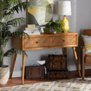 Wooden 2 Drawer Console Table | Bali Loom Mae | Oroatrade.com