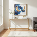 Gold Framed Glass Console Table | Bali Loom Alessa | Oroatrade.com