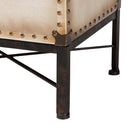 White Canvas Lift Top End Table | Bali Loom Laura | Oroatrade.com