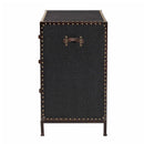 Vintage Black 4 Drawer Cabinet | Bali Loom Benton | Oroatrade.com