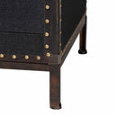 Vintage Black 4 Drawer Cabinet | Bali Loom Benton | Oroatrade.com