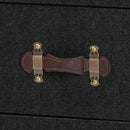 Vintage Black 4 Drawer Cabinet | Bali Loom Benton | Oroatrade.com