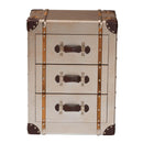 Hospitality furniture - Vintage Bronze 3 Drawer Cabinet - www.oroatrade.com