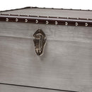 Hospitality furniture - Vintage Silver 2 Drawer End Table - www.oroatrade.com