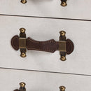 Vintage Metal 4 Drawer End Table | Bali Loom Jaelyn | Oroatrade.com