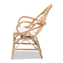 Rattan Woven Embellishments Accent Chair | Bali Loom Jayden | Oroatrade.com