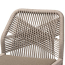 Gray Woven Rope Dining Chair | Bali Loom Jennifer | Oroatrade.com