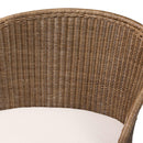 Graywashed Rattan Accent Chair | Bali Loom Kintamani | Oroatrade.com