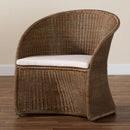 Graywashed Rattan Accent Chair | Bali Loom Kintamani | Oroatrade.com
