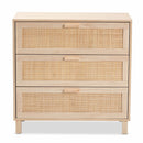 3-Drawer Rattan Storage Cabinet | Novi Living Sebille