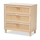 3 Drawer Rattan Storage Cabinet | Bali Loom Sebille | Oroatrade.com