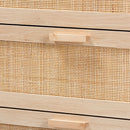 3 Drawer Rattan Storage Cabinet | Bali Loom Sebille | Oroatrade.com