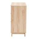 Oak Japandi 3 Drawer Cabinet | Bali Loom Elsbeth | Oroatrade.com